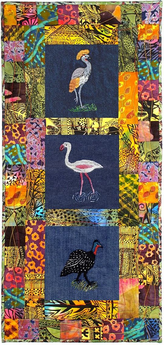 image for Mitumba Wallhanging Kit - Bird Trio