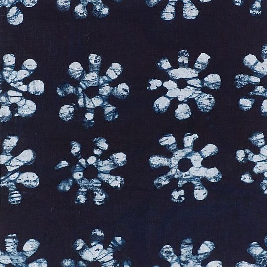 image for Fufu Flower Indigo Damask