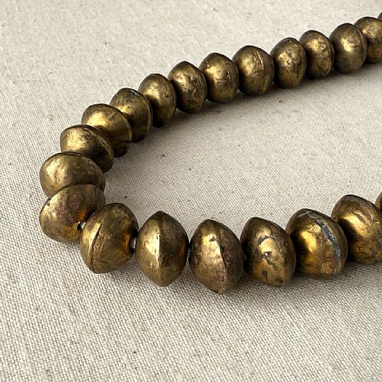 image for Tuareg Brass Bead String